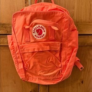 Fjallraven Kanken Backpack in Bright Orange